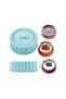 18cm Silicone Round Cake Pan – Nonstick Mold for Cheesecake, Brownie, Tart, and Bread - 2