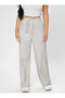 Gray Baggy Loose-Leg Trackpants - 3