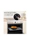 10 Inch Pumpkin Shaped Cake Pan Nonstick Fluted Tube Pan Heavy Duty Carbon Steel 10 Cup Black - 4