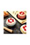 4-Piece 4" Round Aluminum Cake Pan Set, Nonstick with Removable Bottom for Baking - 3