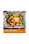 Deep Baking Sheet Pan Stainless Steel 31.5x24.8x5 cm Rectangle Tray for Brownie Cake Lasagna - 4