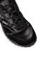 Women's Black Sneaker Shoes - 5