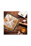 3 Pcs Springform Pan Set Round Heart Square with Removable Bottom Leak-Proof Quick Release - 5