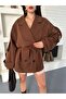 Windbreaker Detail Belted Trench Coat