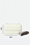 5766 Multi-Compartment Imported Crossbody Women's Bag and Wallet Set - Patterned Strap - 3