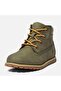Pokey Pine Mid Lace up with Zip Boot Children's Khaki Boots Tb1A1Vosa581 - 5
