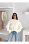 Bearded Fabric Soft Texture Knit Sweater - 3