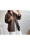 Women's Plaid Detailed Coat