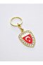 Keychain Accessory Stone Flag Keychain