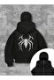 Snow Masked Ninja Unisex Sweatshirt Cardigan 2Strands Thick Fleece