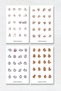 6-Piece Sticker Set / Bullet Journal / Scrapbook / Agenda Sticker Set / Sticker Book - 3