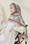 Margarite Pattern Bamboo Shawl - 2