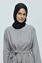 Silky Jacquard Series Mk Line Pattern Shawl