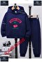 Children's Unisex Custom Printed Hoodie Tracksuit Set with the Text'Cherry Bomb'