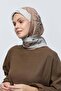 Peony Pattern Bamboo Scarf - 4