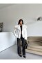 Shawl Collar Oversize Lined Premium Fur Coat - 5