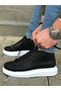 Ch258X Men's Sports Casual Lace-Up Leather Boots Cbt - Black - 2