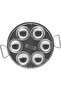 Steel Idli Cooker, Medium, Silver, 25 Cm - 4