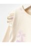 Baby Girl Cotton Lilac Tulle Bow Dress - Long Sleeve Ribana - 2