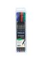 Pensan 6500/W4 4 Colors Fineliner 0.4mm Tip (Colored Pen)