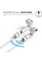 حزام لسماعات AirPods - أبيض - 4