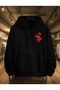 Winter Hooded Thick Sweatshirt | Duck Print - 2