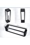Solar Garden Post Lamps | Remote Control | 60 CM | 3 Color Change | 3000K Warm, 4500K Natural, 6000K - 7