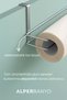 Chrome Modern Cabinet Door and under Shelf Paper Towel Holder Kitchen Organizer |   No Drilling, Easy Assembly - 3