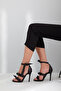 Marzia Three-Stripe Ribbon Detailed Black Matte - 3