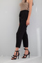 Marzia Three-Stripe Ribbon Detailed Black Matte - 4