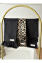 3-Piece Lune X Leopard Linen Frilly Dishcloth - 3