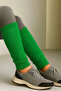2 Basic Thick Cotton Blend Leg Warmers - 6