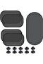 HOPE 6PCS Car Window Shade Set, Auto Sun Shades for Side Window Front and Rear Windshield with