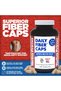 Daily Fiber Caps - 180 Capsules - Soluble & Insoluble Fiber for Gut Health - Vegan, Non-GMO - 2