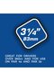 Pride Professional Tee System ProLength Plus Tee, 3-1/4-Inch, 75 Count Bag (Blue on Natural) - 5