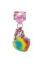 Unicorn Rainbow Pom Lip Gloss Keychain - 2