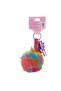 Unicorn Rainbow Pom Lip Gloss Keychain - 5