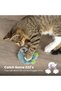Purr Pillow Sloth Calming Cat Toy, Green - 7