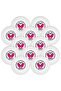 R40+ Table Tennis Balls - 40mm White Ping Pong Ball - 3 Pack - 8