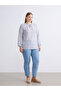 New Season Tie Neck Patterned Blouse - 6