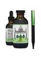 Chlorophyll Liquid Drops for Digestion, Gut Health, Energy & Detox - Vegan, 2oz Peppermint