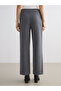 Esvab • Modern & Distinctive Wide-Leg Women's Trousers with Waist Drawstring - 5