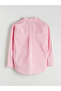 Striped Oversize Poplin Women's Shirt - 6