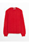Crew Neck Self Patterned Women's Knitwear Sweater - 5