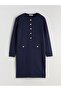 Crew Neck Knit Dress - 5