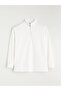 Alita City Lcw Comfort White Interlock Plain Sweatshirt with a Difference - 5