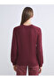 Esvab • Modern & Distinctive Zero Roba Collar Self-Embroidered Women's Knitwear Sweater - 5
