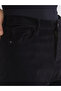 Black Slim Fit Velvet Women's Trousers - 3