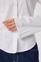 Waist-Sitting Spanish Sleeve Lycra-Free Shirt Loy0001 White - 4
