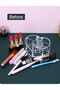 Small Lipstick Holder, Clear Acrylic Cute Heart Shape Lip Gloss Perfume Sample Organizer for - 3